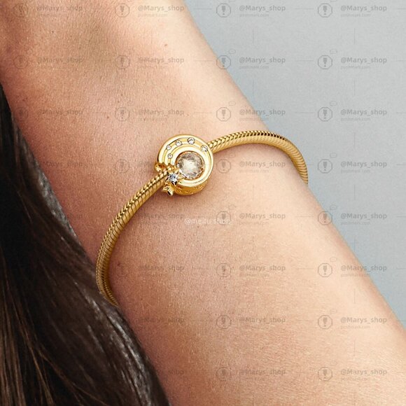 Pandora Sparkling Shooting Star Charm - Picture 4 of 5